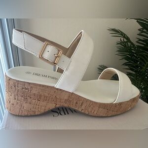 DREAM PAIRS Wedge Sandals Open Toe